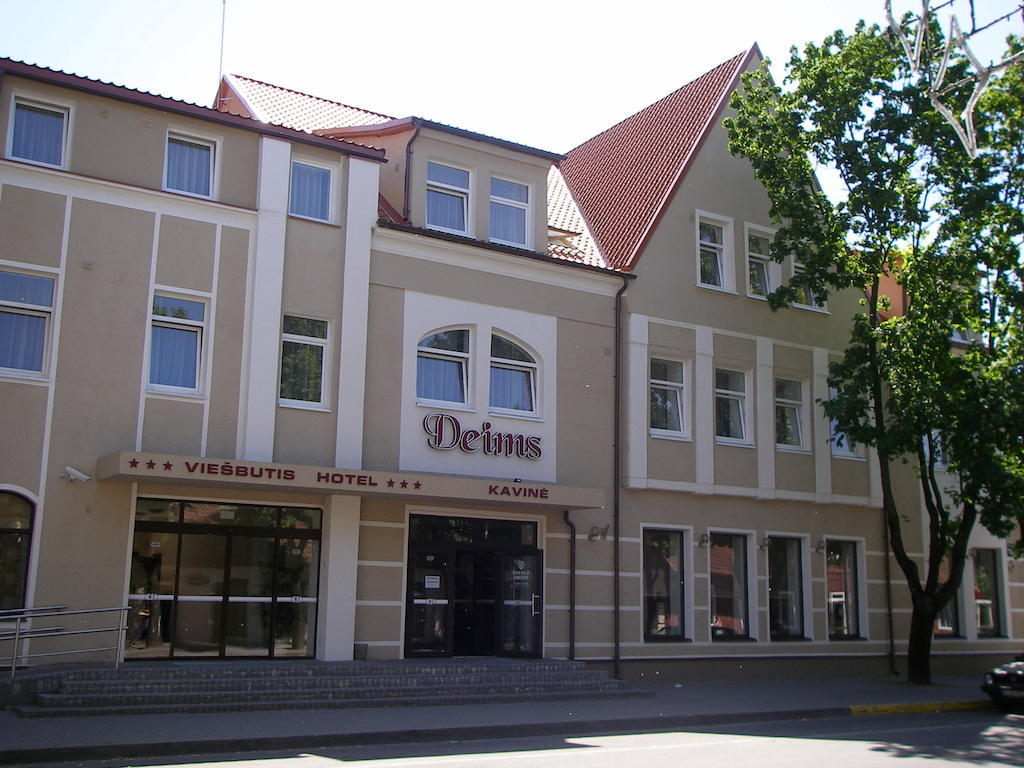 Deims Hotel Šilutė Exterior foto